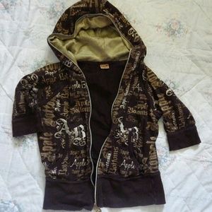 Apple Bottom Hoodie,  Size L