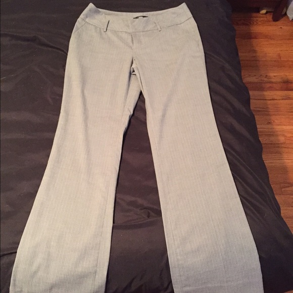 ‼️‼️SALE Gray pinstriped work slacks