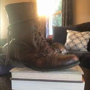 Steve Madden Lace Up Boots
