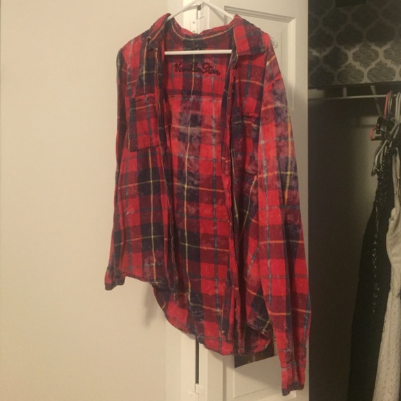 Red, Navy Blue and Yellow Plaid
