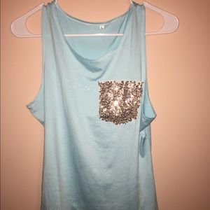 Aqua with just the right touch of sparkle ⭐️