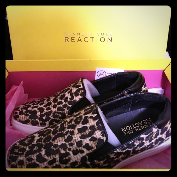 Kenneth Cole Reaction Leopard Print sneaker