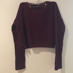 Cropped sweater