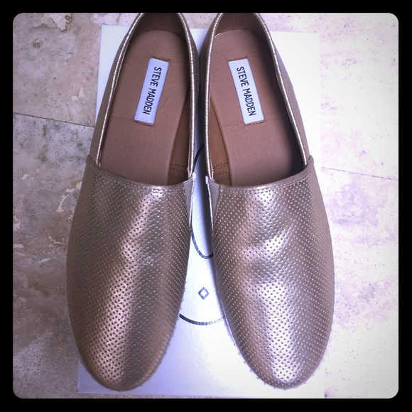 Steve madden loafers Peppa platinum