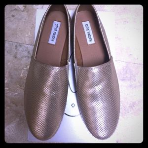 Steve madden loafers Peppa platinum