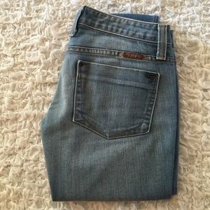 Frankie B. light blue destroyed skinny denim