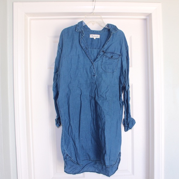 Denim Shift Dress