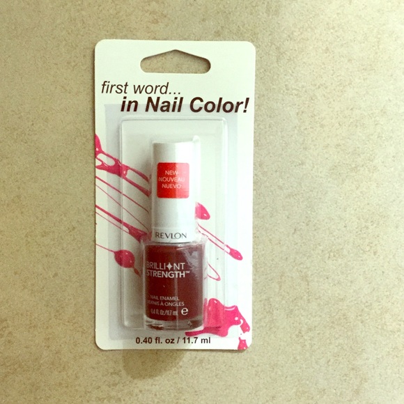REVLON: Nail Polish Dark Red