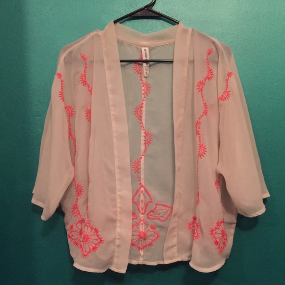 Bethany Mota Aeropostale Sheer Kimono Sz XS/S