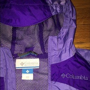 COLUMBIA GIRLS Rain Coat size XXS (4/5)