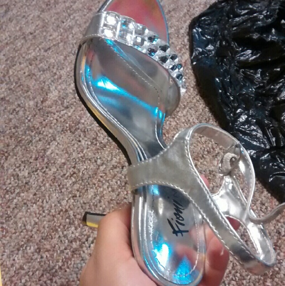 Silver Prom Shoes