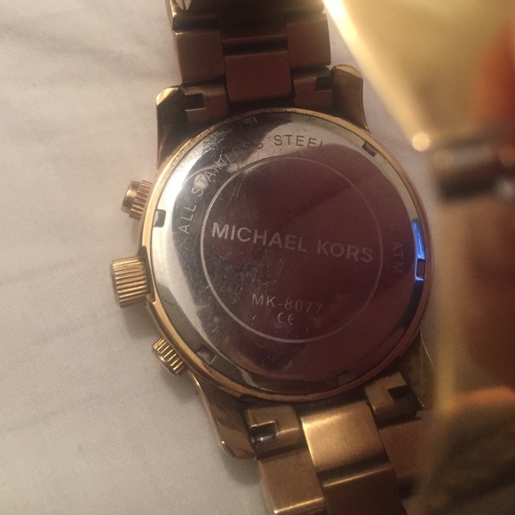 Michael Kors Gold Large Watch