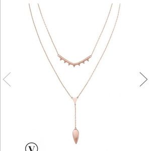 Tiered Lariat Necklace