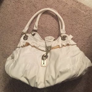White purse