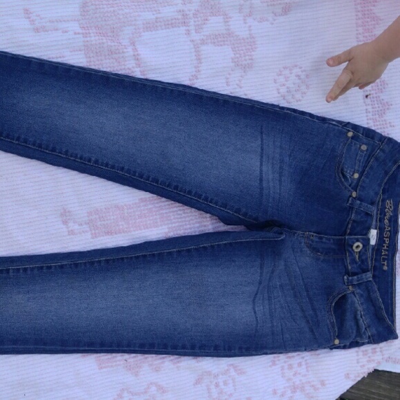 NWOT*Sz 5 Blue Asphalt Killer Curves Skinny Jeans