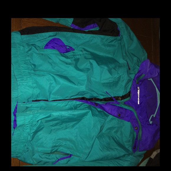 Vintage Columbia windbreaker jacket