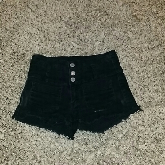 High waisted shorts