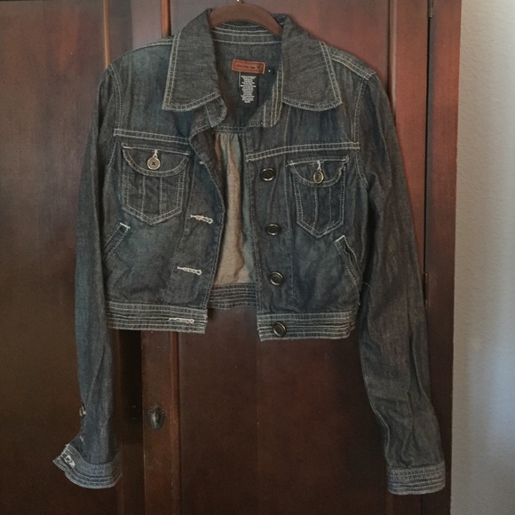 Calvin Klein cropped denim jacket
