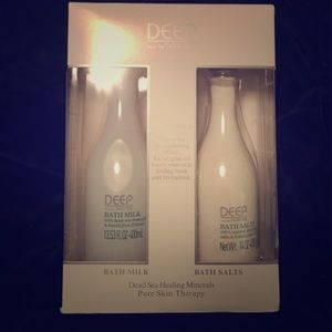 PRICE REDUCED!Bath milk and bath salts: Dead Sea