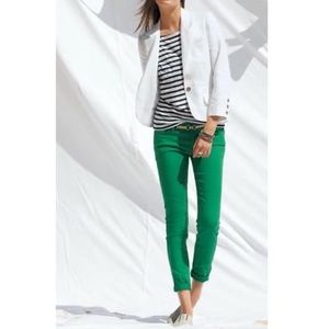 🌞🌞 ONE DAY SALE 🌞🌞 J. Crew Green Stretch Jeans