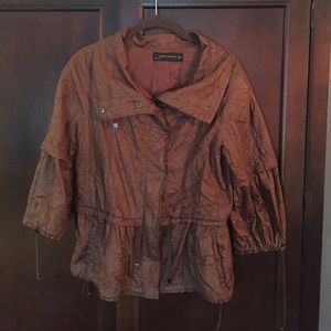 Brown Zara jacket