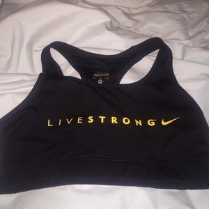Nike LIVESTRONG sports bra