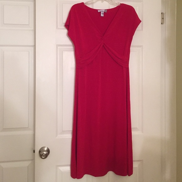 Red dress