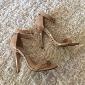 Steve Madden realove sandal heel in blush patent