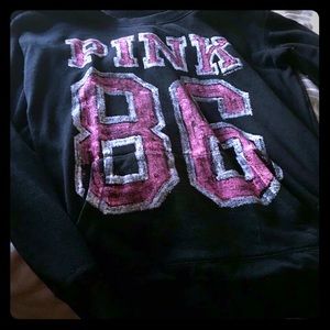 Pink by vs sweatshirt