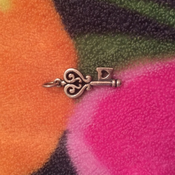 James Avery Key Heart Charm
