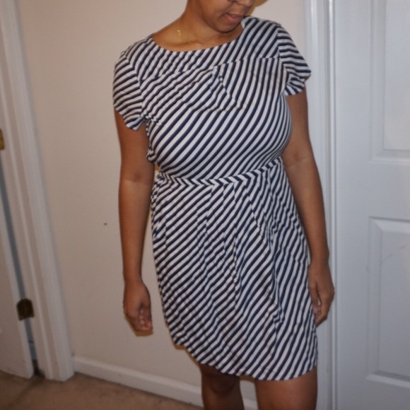 J Crew striped nautical dress Size 14 BNWT