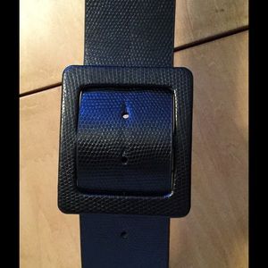 Vegan faux leather belt