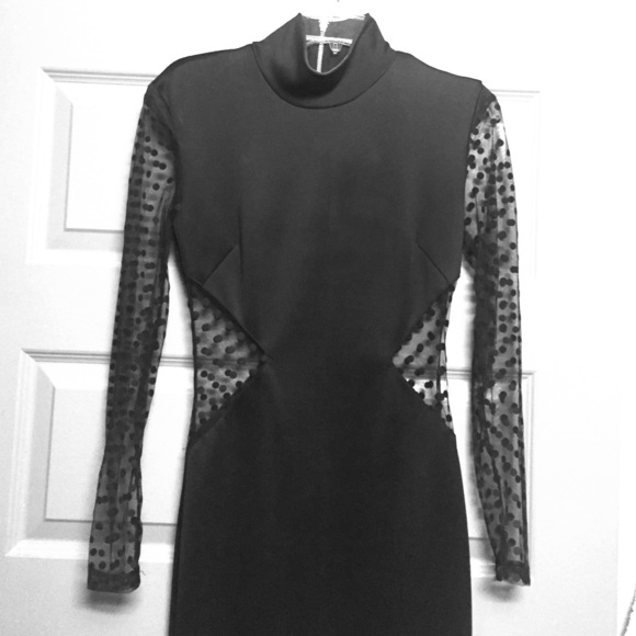 Black cocktail dress - Picture 2 of 4