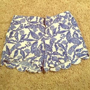 Lily Pulitzer seashell shorts