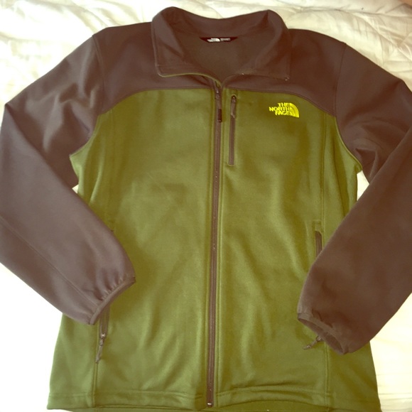 Green North Face Jacket