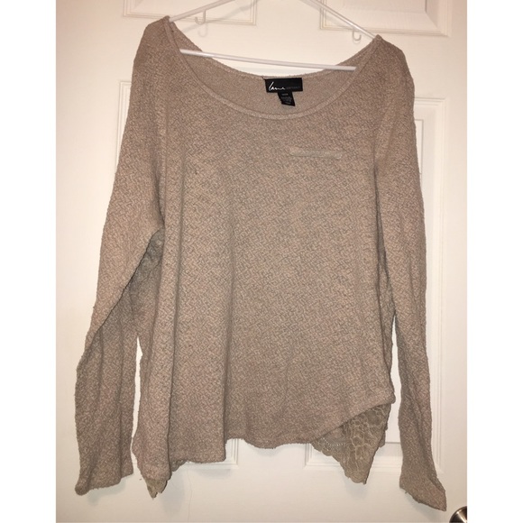 sweater w/ lace sides