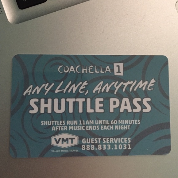 COACHELLA W1 SHUTTLE PASS