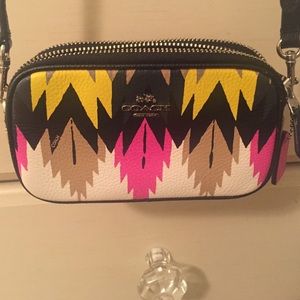 Tribal coach crossbody!