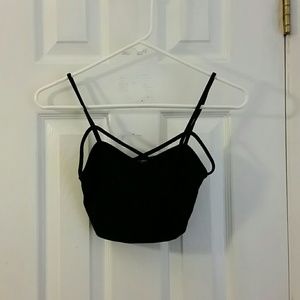 Brandy Melville | Black Cage Bralette