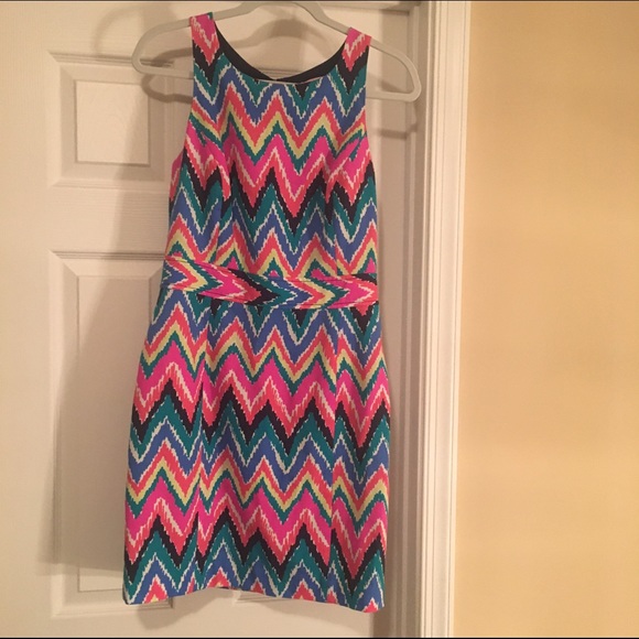 EUC Kirkland dress in multi hearts a flutter sz 6 - Picture 1 of 4
