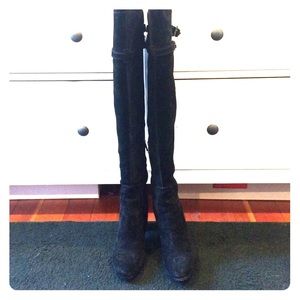 Sam Edelman 'Kate' over the knee suede boots