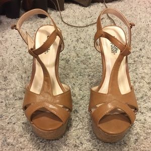 Charlotte Russe Brown Wedges
