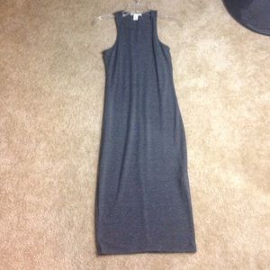 Grey Midi Dress & midi skirt