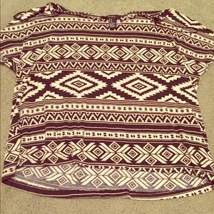 Forever 21 Aztec Shirt