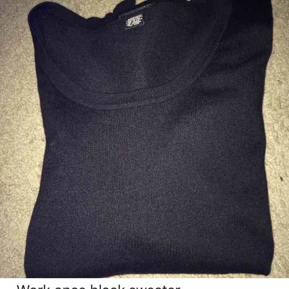 Black worn once sweater