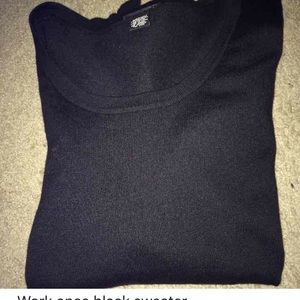 Black worn once sweater