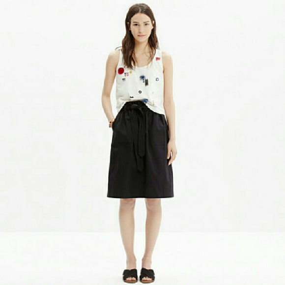 🌜Madewell🌛Paperbag Skirt
