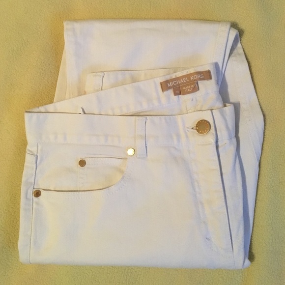 Michael Kors White Jeans
