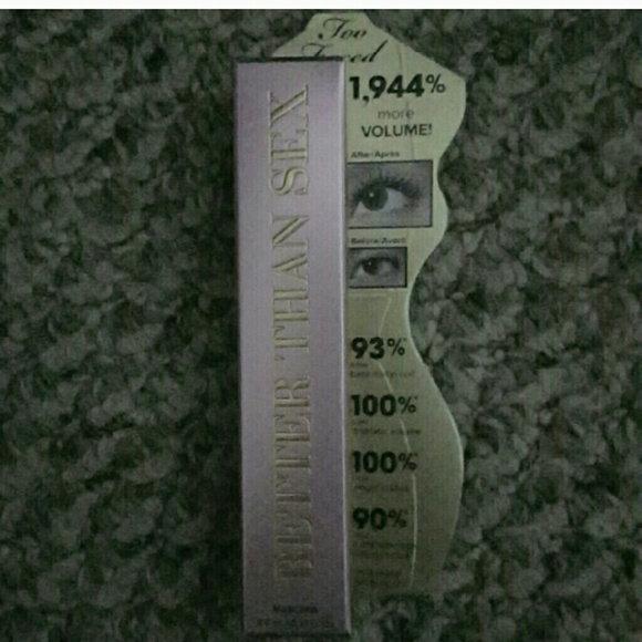 Brand new better than sex mascara