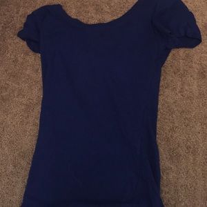 Plain blue tshirt